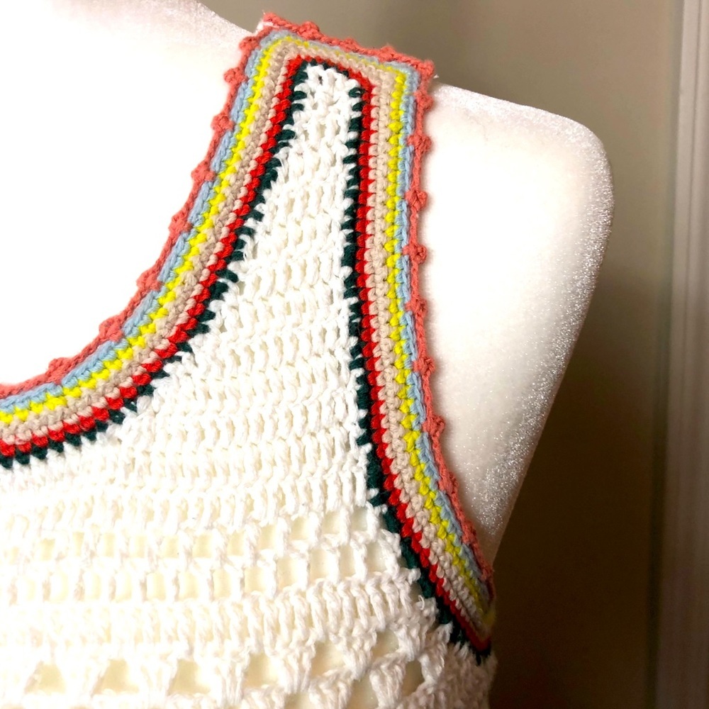 Lauren Conrad boho crochet tank